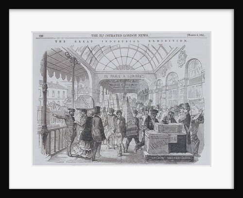 Departure of the French Goods for the Great Exhibition. England, 1851 by Anonymous