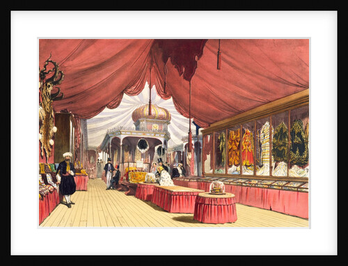 Turkey at the Great Exhibition by Joseph Nash