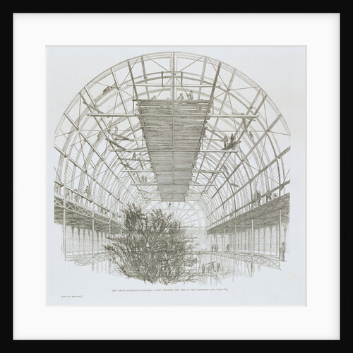 Ribs of the Transept of the Great Exhibition Building. England, 1851 by Anonymous