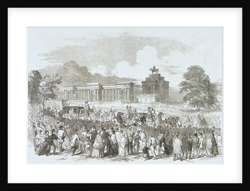 Hyde Park on the First of May. London, England, 1851 by Anonymous
