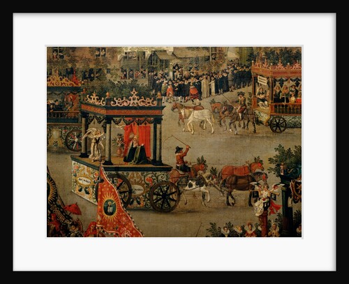 Procession of the Ommeganck at Brussels in 1615, detail by Denis Van Alsloot