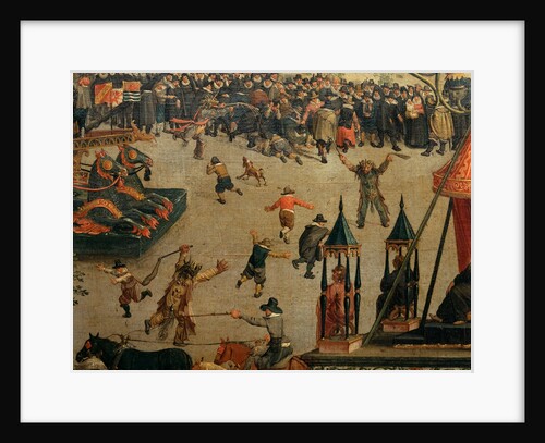 Procession of the Ommeganck at Brussels in 1615, detail by Denis Van Alsloot