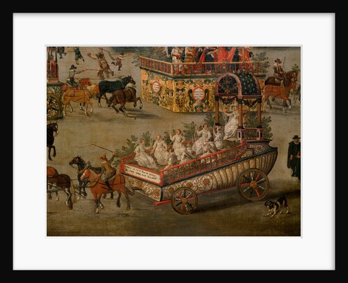 Procession of the Ommeganck at Brussels in 1615, detail by Denis Van Alsloot