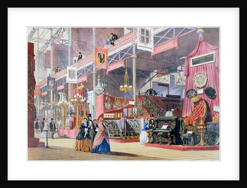 Hardware at the Great Exhibition by Joseph Nash