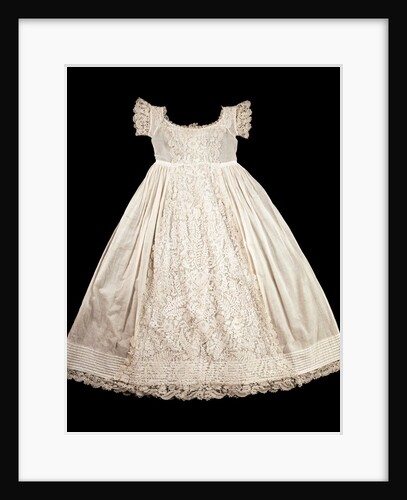 Christening robe by Unknown