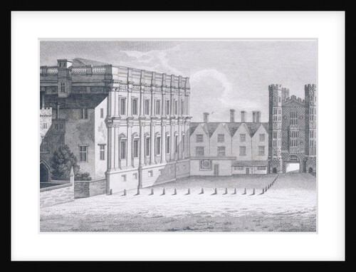 The Palace of Whitehall. London, England, 1809 by Unknown