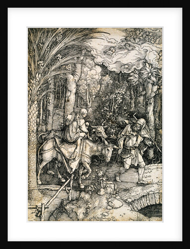 The Flight into Egypt by Albrecht Dürer