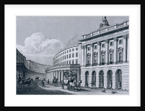 Regent's Quadrant by Thomas Hosmer Shepherd