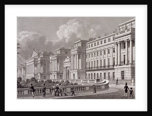 Cumberland Terrace, Regent's Park by Thomas Hosmer Shepherd