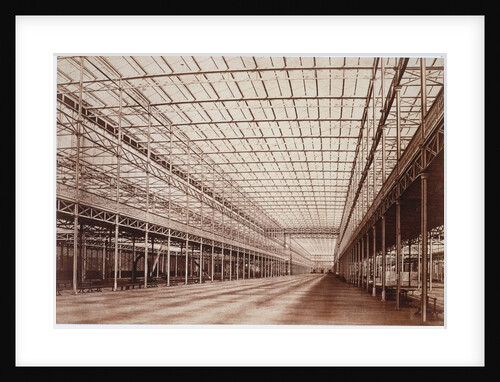 Crystal Palace Nave by Benjamin Brecknell Turner