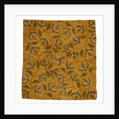 Silk embroidered cover by Unknown