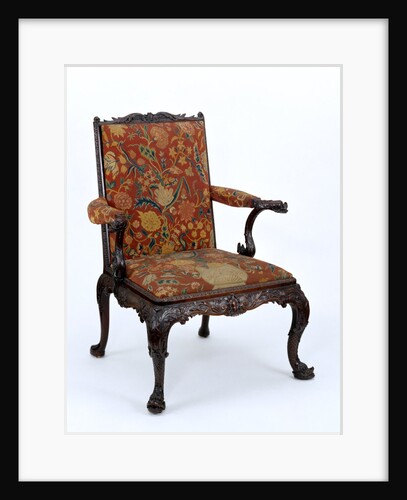 Armchair, after Thomas Chippendale. England, mid-18th century by Unknown