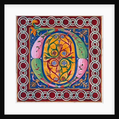 Initial O. Italy, 16th century by Unknown