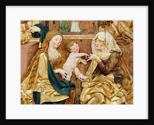 The Boppard Altarpiece, detail. Rhenish, Germany, early 16th century by Unknown