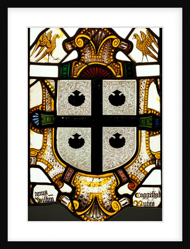 Panel of Arms of Coggeshall. England, late 16th century by Unknown