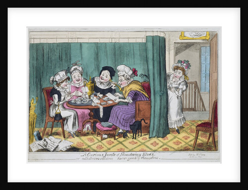 A Curious Junto of Slandering Elves by Cruikshank