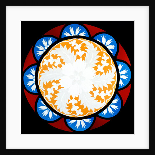 Panel of engraved glass by William Peckitt