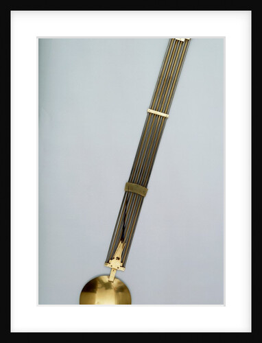 Long case clock pendulum. Paris, France, late 18th century by Anonymous