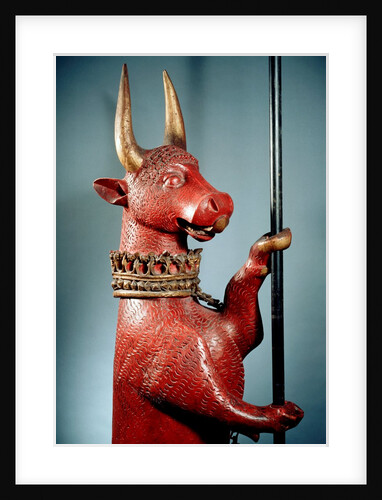 Heraldic Bull. England, early 16th century by Unknown