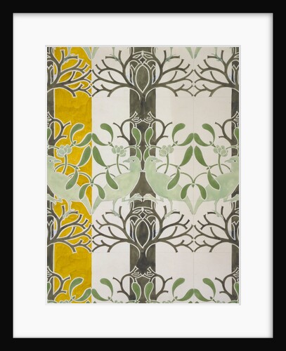 Birds and Mistletoe wallpaper by Charles Francis Annesley Voysey
