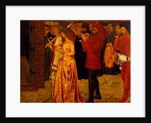 Triumphal return of St. George and the Princess by William Morris