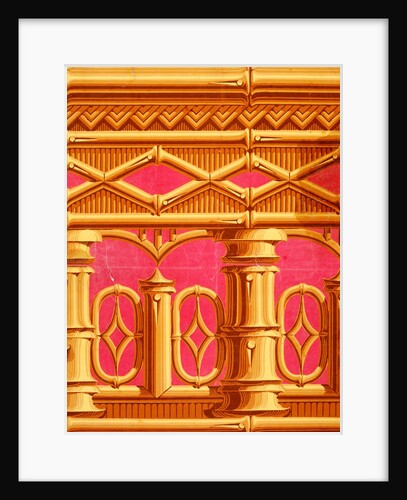 Bamboo wallpaper. Kent, England, mid-19th century by Thomas Avery