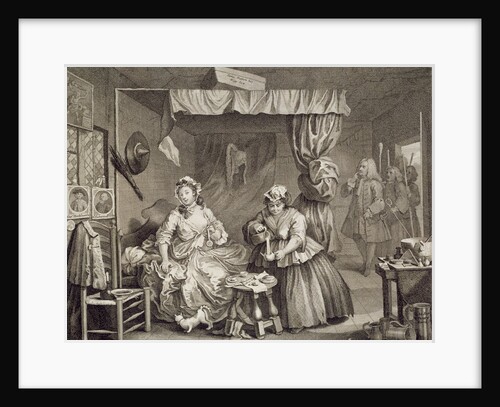 The Bedroom Scene by William Hogarth