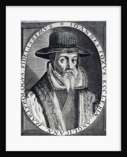 John Foxe by Martin Droeshout