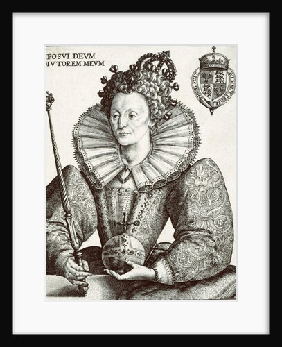 Queen Elizabeth I by Crispijn de Passe(I)
