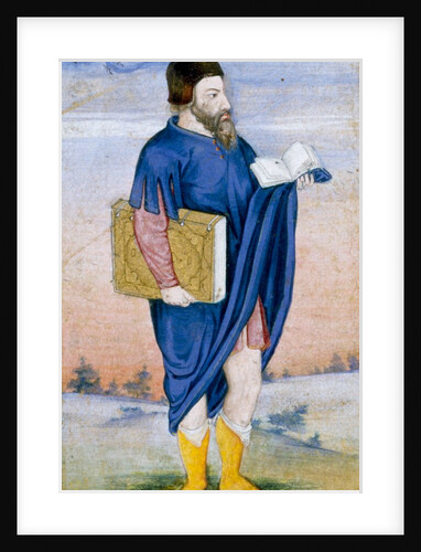 Study of a wandering scholar by Unknown