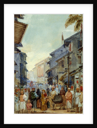 A Street Scene Sunrise by William Carpenter