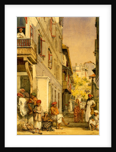 Ram Lal's House in Bombay by William Carpenter