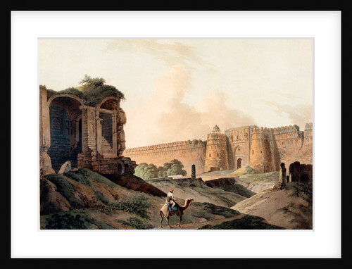 The Western entrance of Shere Shians Fort by Thomas Daniell