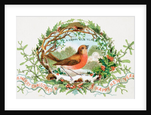 Christmas Card. England, 19th century by Anonymous