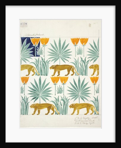Textile design by Charles Francis Annesley Voysey