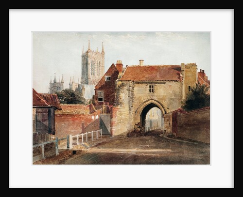 Potter Gate, Lincoln by Peter De Wint