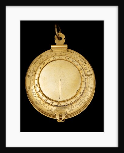 Astronomical Compendium of James I, designed & made in the London workshop of Elias Allen. England, 1617 by Anonymous