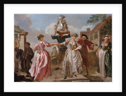 The Milkmaid's Garland by Francis Hayman