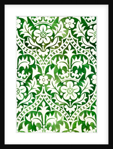 Design for a blind in the Palace of Westminster by Augustus Welby Northmore Pugin