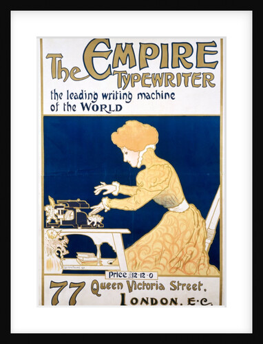 The Empire Typewriter by Lucien Faure