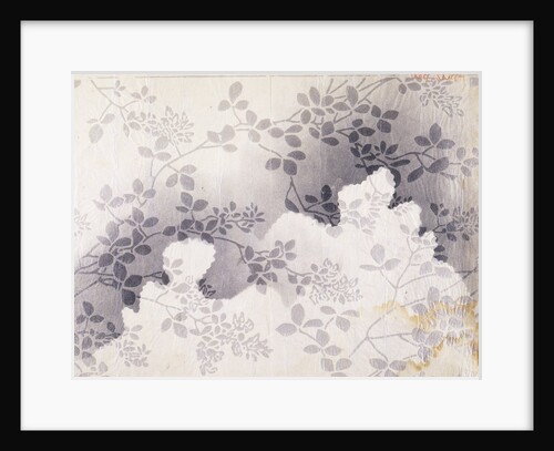 Branches with blossoms paper by Unknown