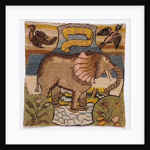 Elephant, from the Oxburgh Hanging by Mary Queen of Scots