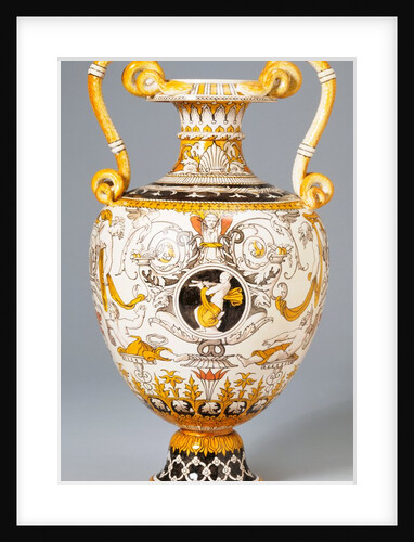 Amphora Vase with snake handles by Alfred George Stevens