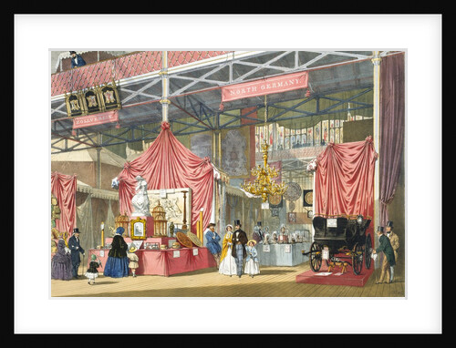 North Germany at the Great Exhibition by Joseph Nash