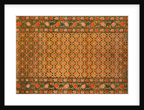 Saddle Cloth. Ahmedabad, India, mid-19th century by Unknown