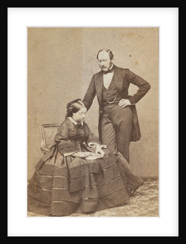Queen Victoria and Prince Albert by John Jabez Edwin Mayall