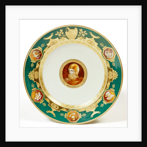 Dessert plate from the Austrian Service. Europe, 1820 by Unknown