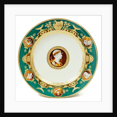 Dessert plate from the Austrian Service. Europe, 1820 by Unknown