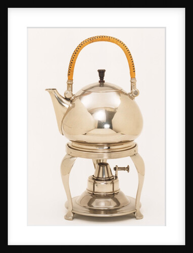 Teapot, burner and stand. Germany, 1900 by Unknown
