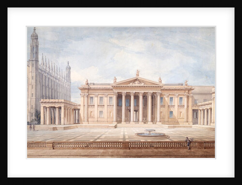 The Third Scheme for The Cambridge University Library by Charles Robert Cockerell